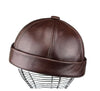 Y2K Leather Beanie