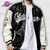 Y2K Leather Varsity Jacket