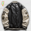 Y2K Leather Varsity Jacket