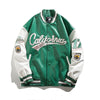 Y2K Leather Varsity Jacket