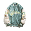 Y2K Leather Varsity Jacket