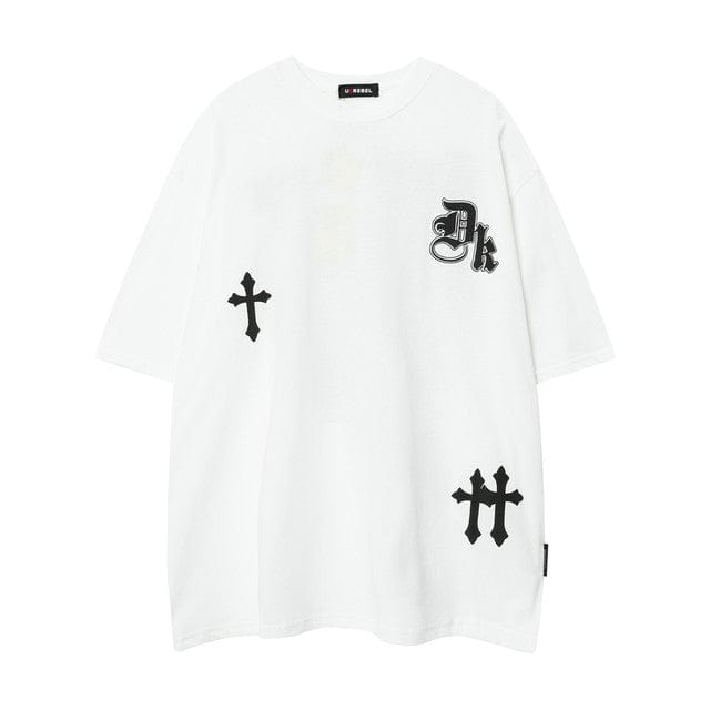 Oversize T shirt Print