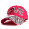 Y2K Love Rhinestone Hat