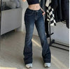 Y2K Low Waisted Flare Jeans