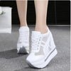 Y2K Mesh Platform Sneakers