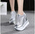 Y2K Mesh Platform Sneakers