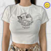 Y2K Navel Crop Top