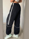 Y2K Nylon Track Pants