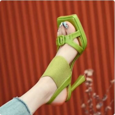 Y2K Open Toe Heels