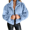 Y2K Overcoat Plush Jacket