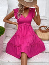 Y2K Pink Lace Dress