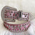 Y2K Pink Rhinestone Belt