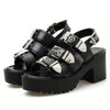 Y2K Pocket Money Buckle Sandals