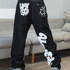 Y2K Print Jeans