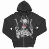 Y2K Punk Graphic Zip Up Hoodie