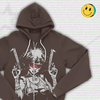 Y2K Punk Graphic Zip Up Hoodie