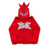 Y2K Rhinestone Skeleton Hoodies