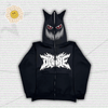 Y2K Rhinestone Skeleton Hoodies