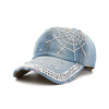 Y2K Rhinestone Spider Hat