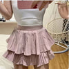 Y2K Ruffles High Waist Skirts