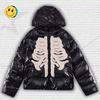 Y2K Skeleton Puffer Jacket