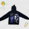 Y2K Skull Rhinestone Hoodie