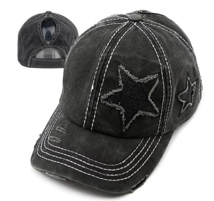 Y2K Star Crafted Denim Hats