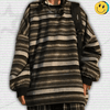 Y2K Vintage Striped Sweater