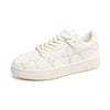 Y2K White Cross Sneakers