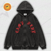 Y2K Zip Up Hoodie Mens